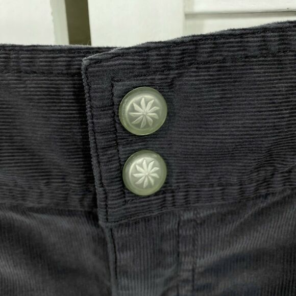 Athleta Gray Whenever Corduroy Skirt A Line Athleisure Snap‎ Drawstring Size 4 - Picture 2 of 7